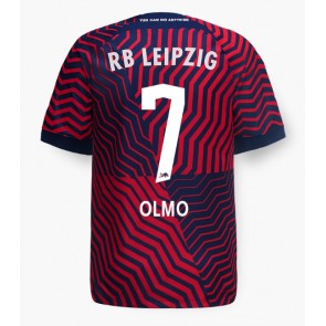 RB Leipzig Dani Olmo #7 Gostujuci Dres 2023-24 Kratak Rukavima